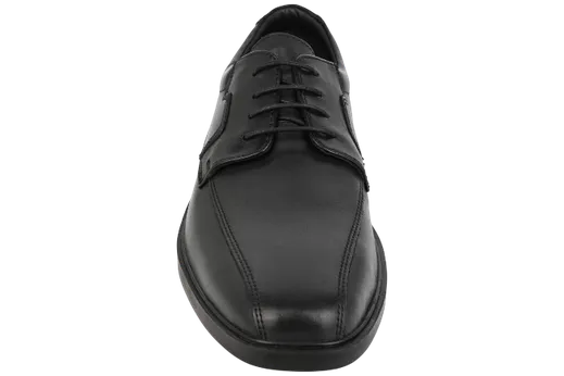 Esse Comfort Men's Leather Cushioned Bicycle Toe Oxford - Black - view 2