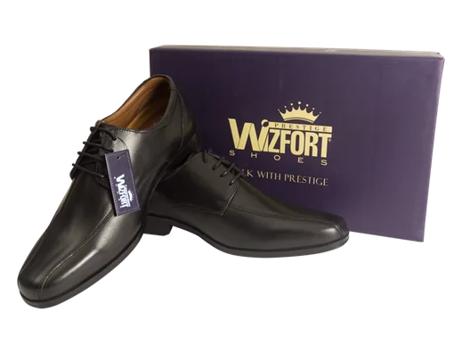 Wizfort Prestige Leather Sole Bicycle Toe Lace Up Shoe for Men - view 9